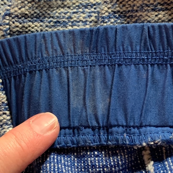 Isaac Mizrahi Live! Womens Size XL Cardigan Blue & White Full Zip Sweater - Picture 15 of 15